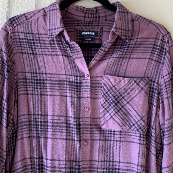 Plaid button up - Picture 2 of 9